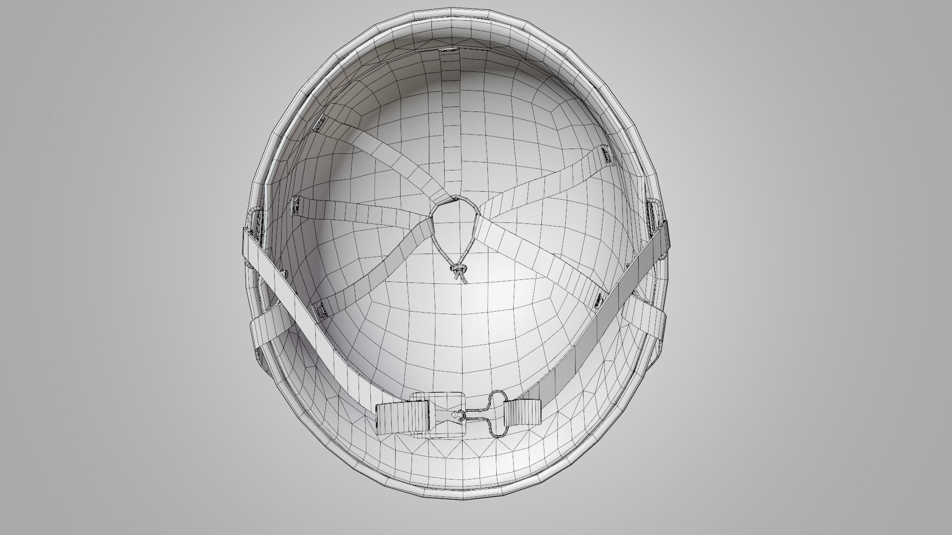 US WWII M1 Combat Helmet 3D model Low-poly 3D model_19