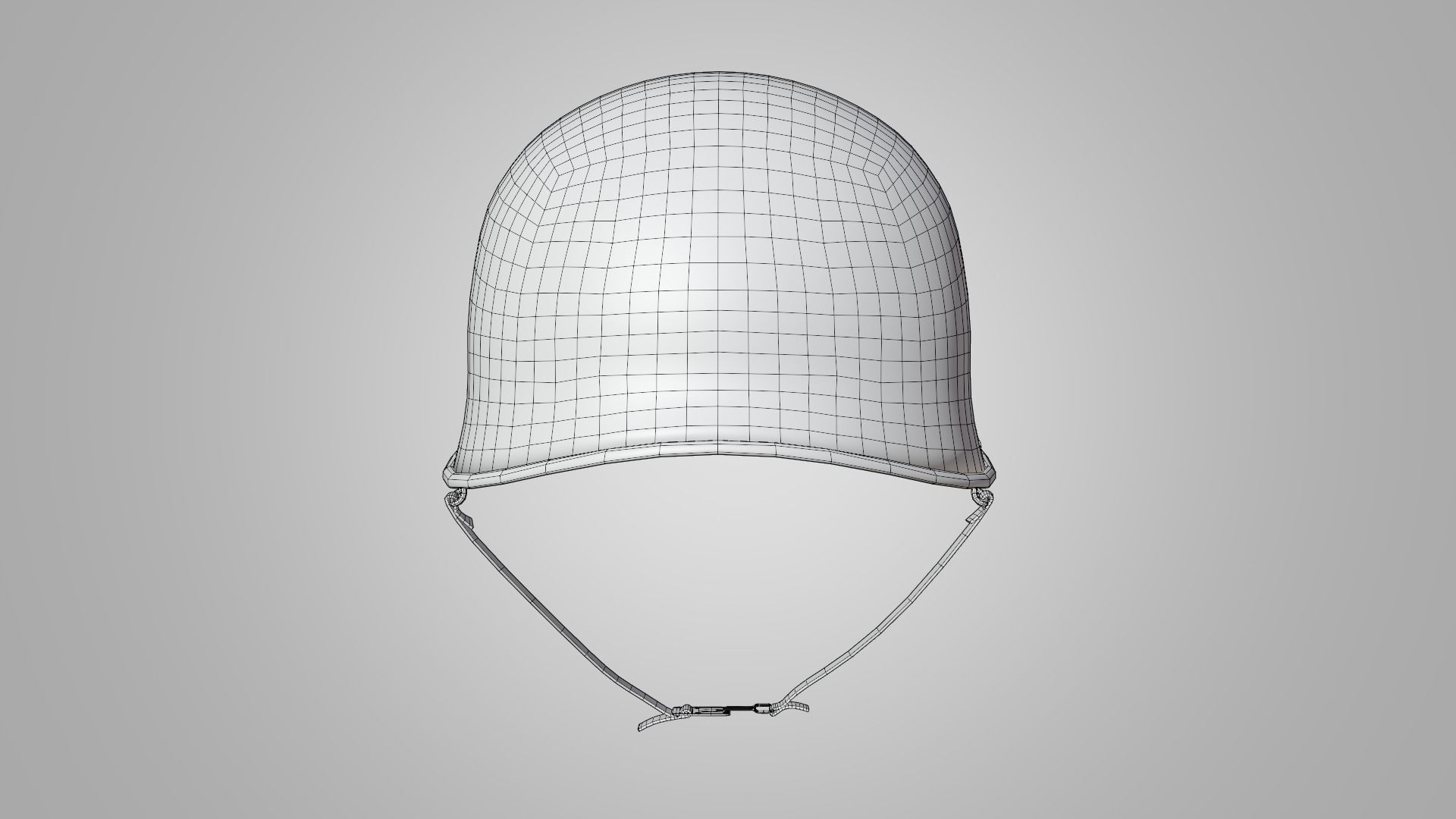 US WWII M1 Combat Helmet 3D model Low-poly 3D model_17