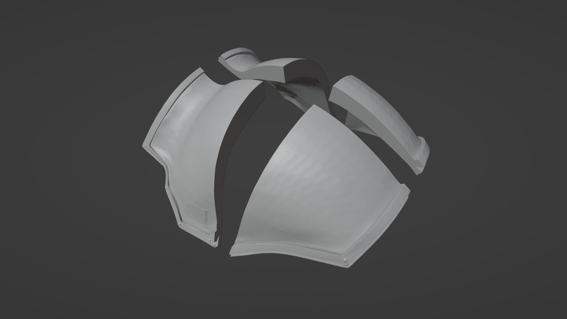 FF7 Crisis Core Reunion - Zack Fair Armor and Sword - BUNDLE 3D print model_5