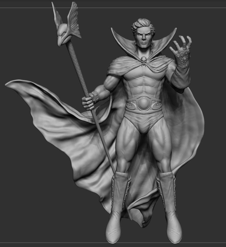 ADAN WARLOCK 3D print model_8