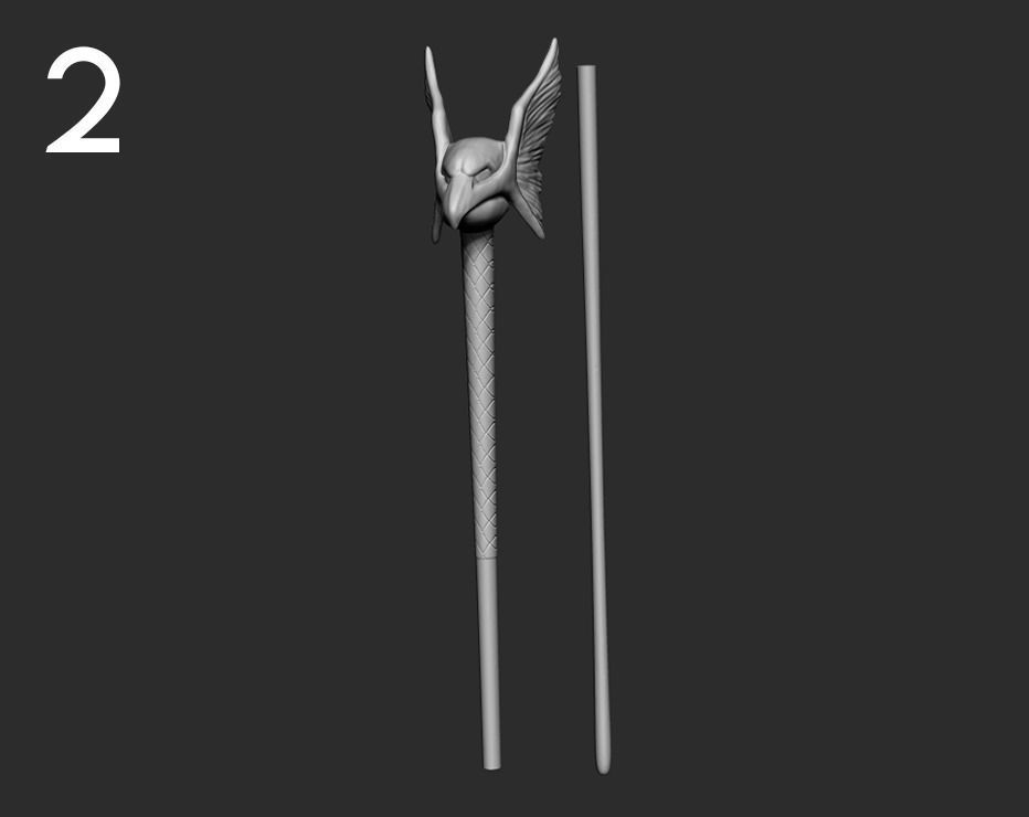 ADAN WARLOCK 3D print model_9