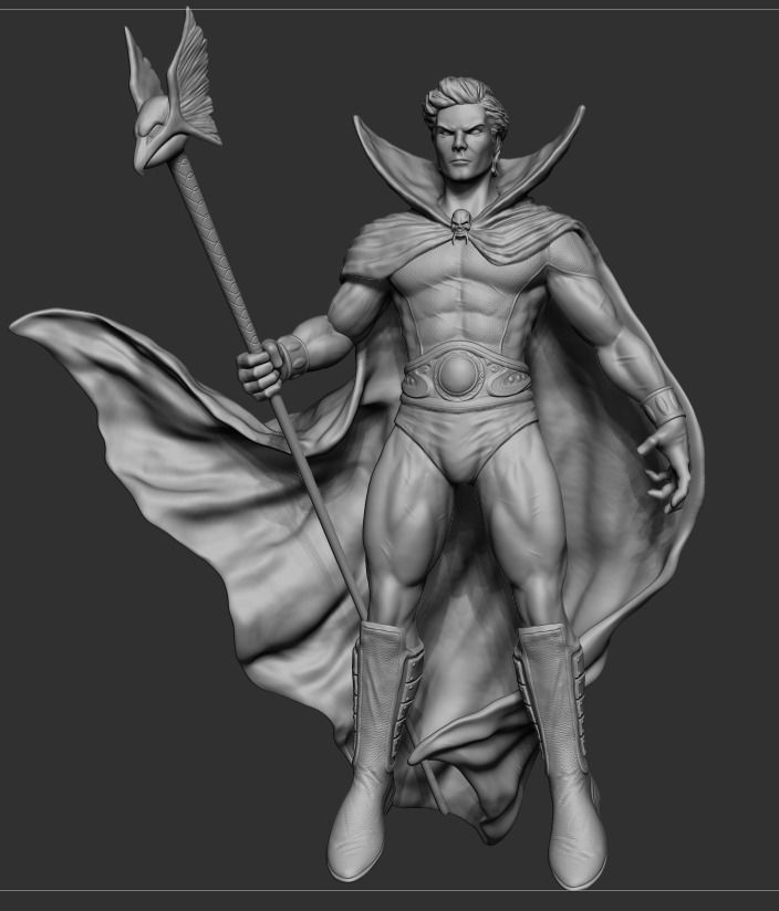 ADAN WARLOCK 3D print model_6
