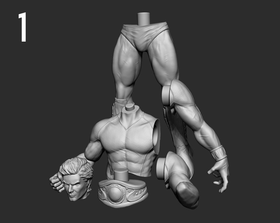 ADAN WARLOCK 3D print model_14