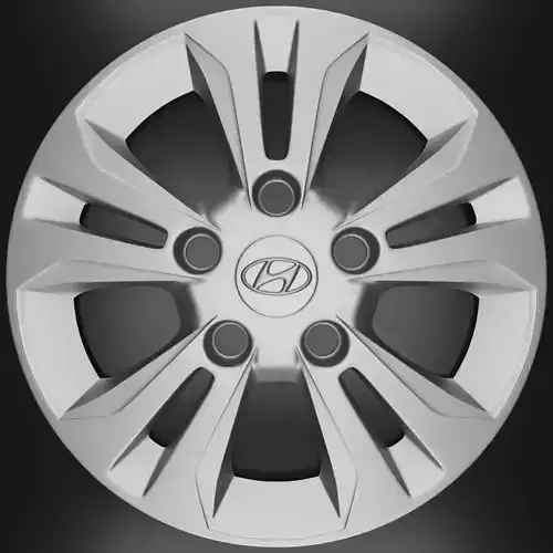 Hyundai Sonata Hubcaps 2016-2019 3d model
