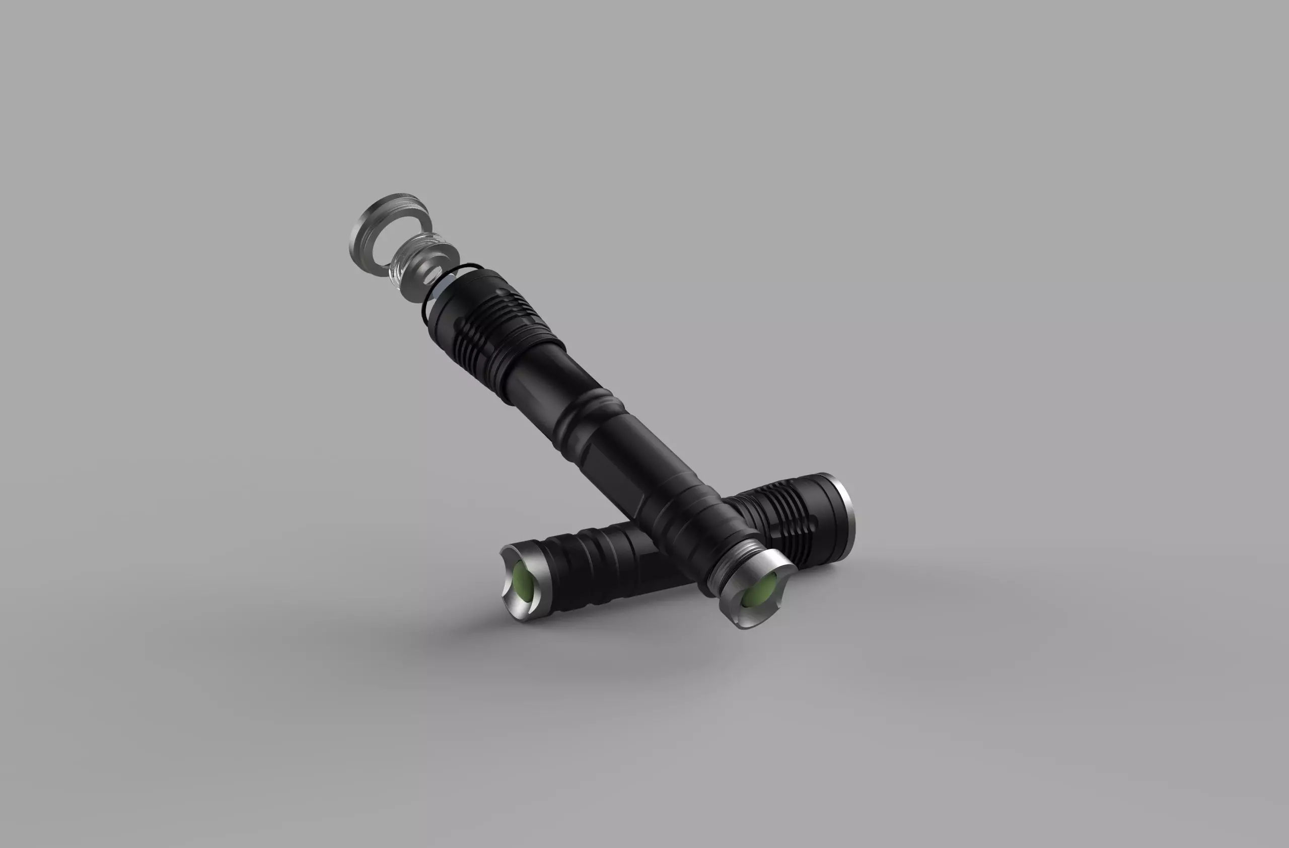 flash light 3D model_0