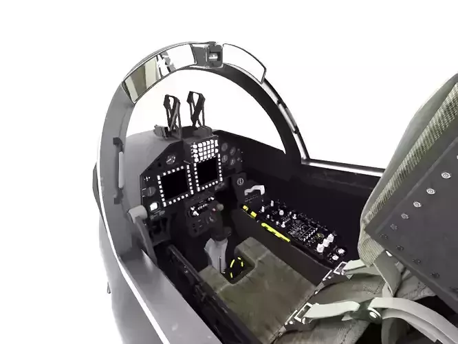 T-45 Cockpit 3D model