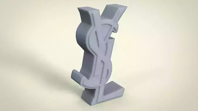 Yves Saint Laurent candle 3D print model