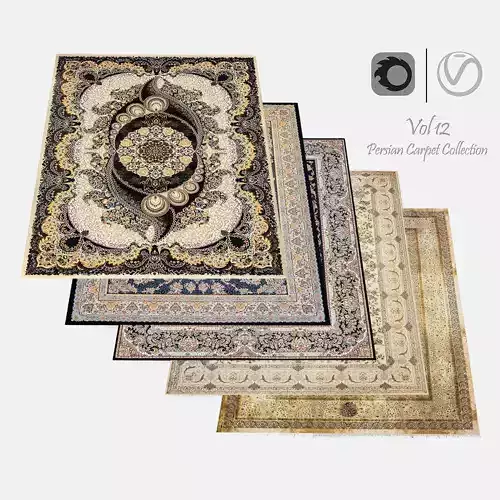 Persian Carpet Collection-vol12-4k texture