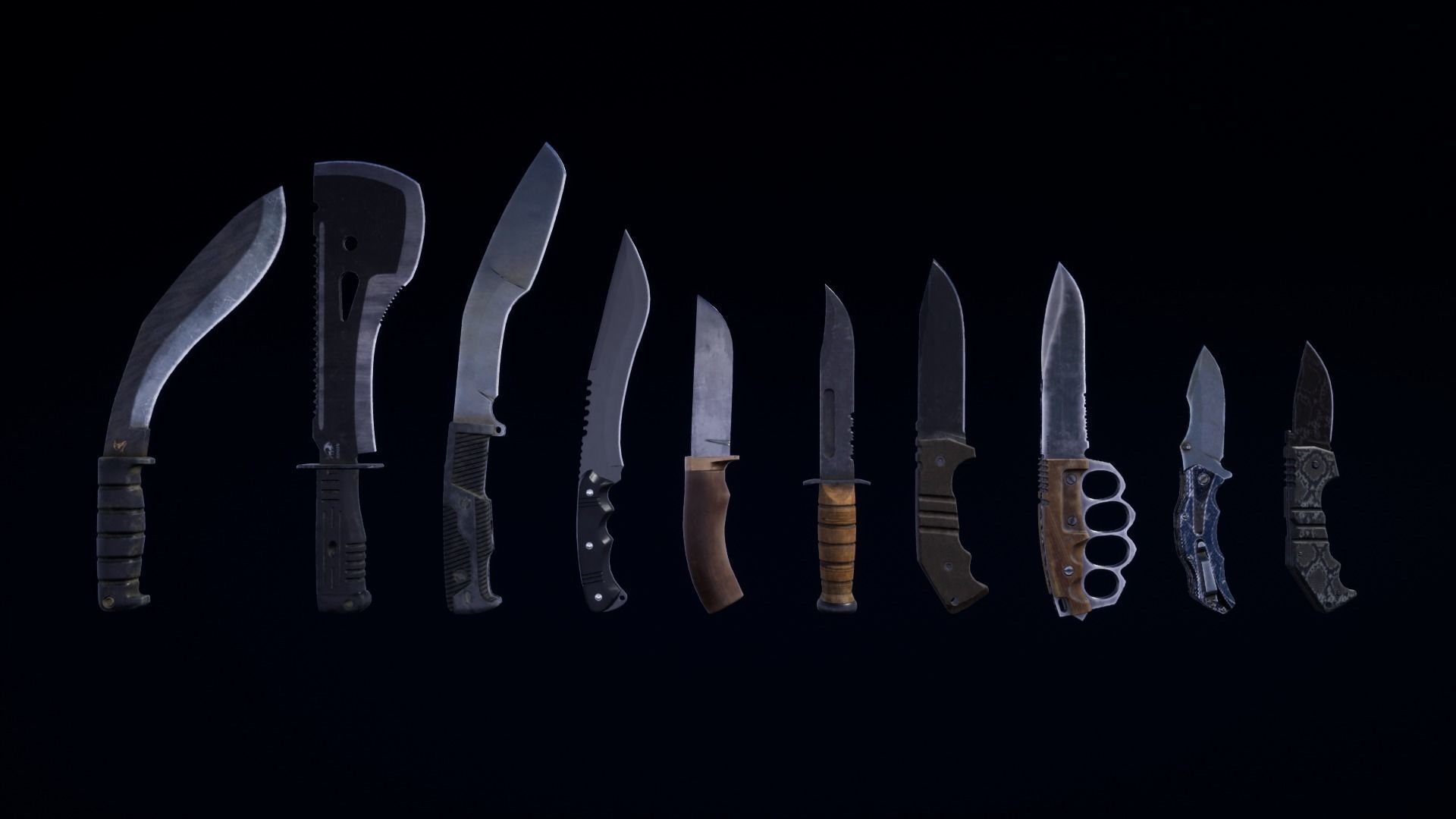 FPS STARTER PACK Low-poly 3D model_14