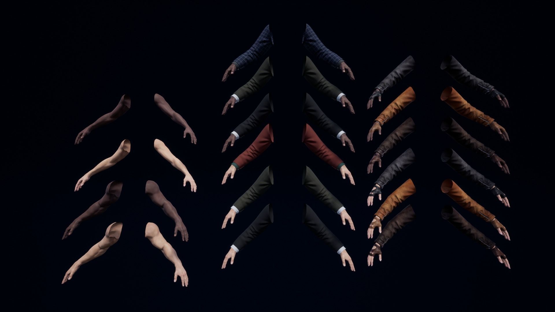 FPS STARTER PACK Low-poly 3D model_5