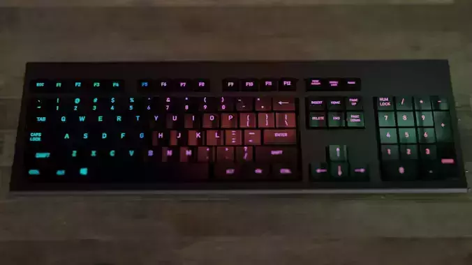 Rgb keyboard  3D model