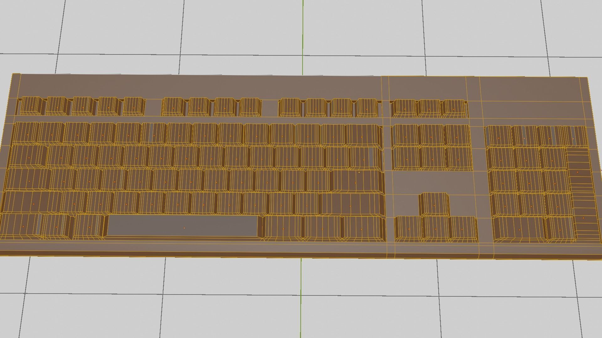 Rgb keyboard  3D model_9