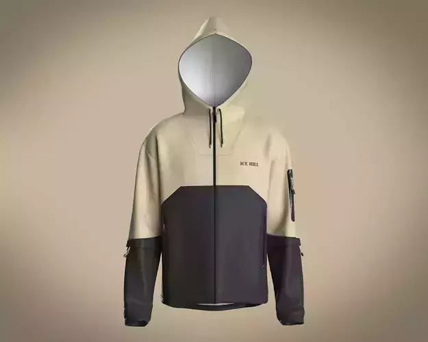 Mens Ski Jacket-Ice Hill