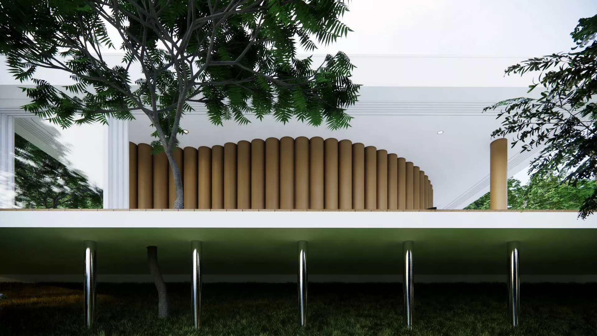 Paper House - Shigeru Ban 3D model_0