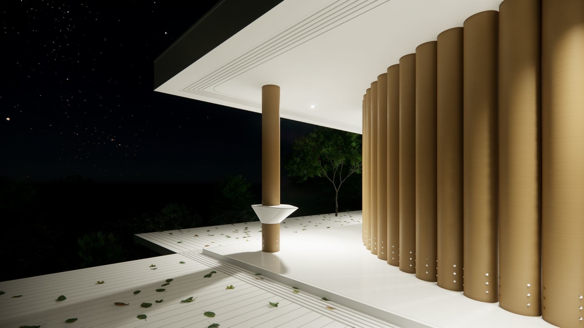 Paper House - Shigeru Ban 3D model_16