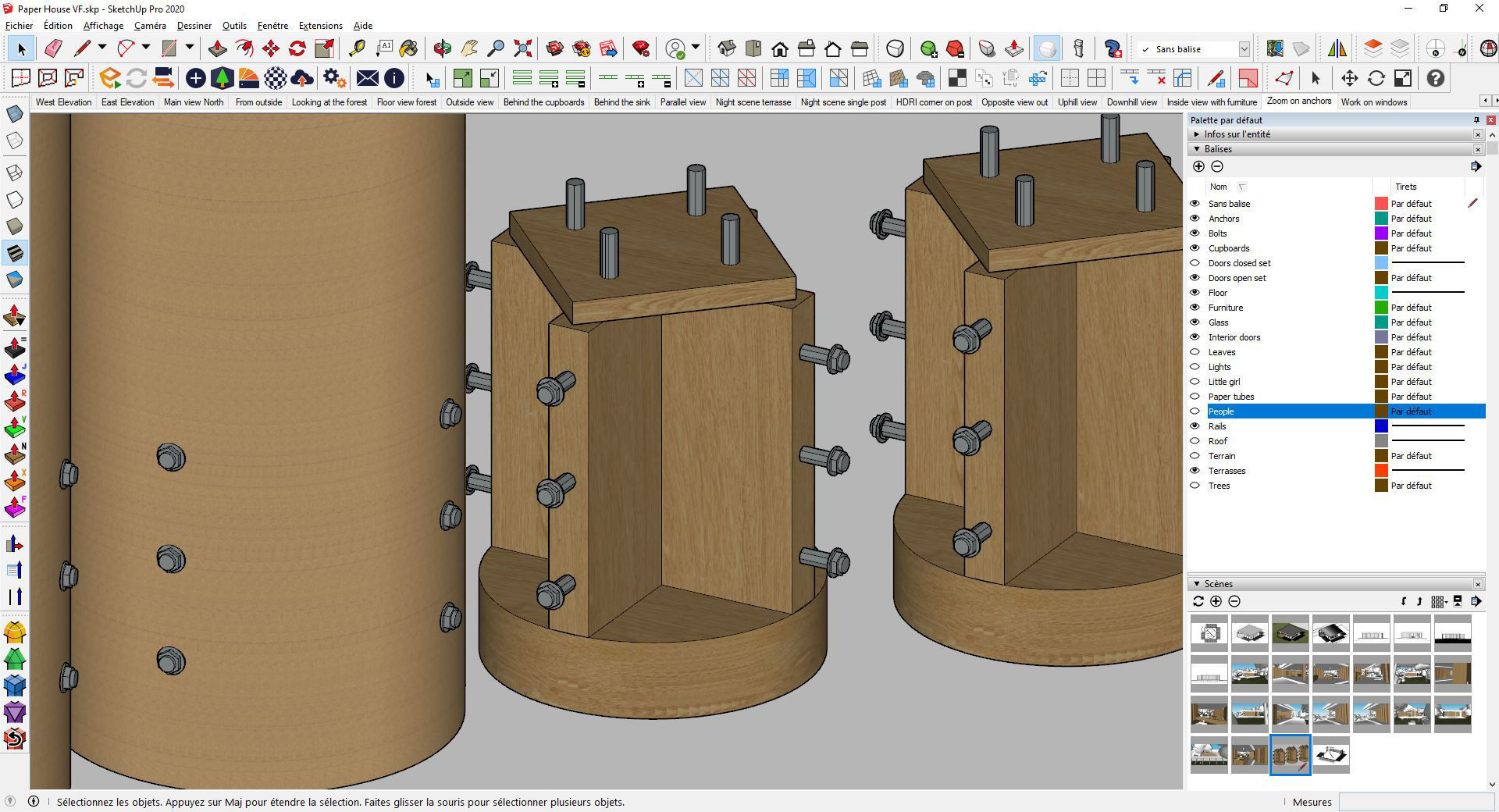Paper House - Shigeru Ban 3D model_20