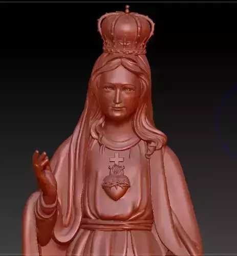Statue of mother Mary