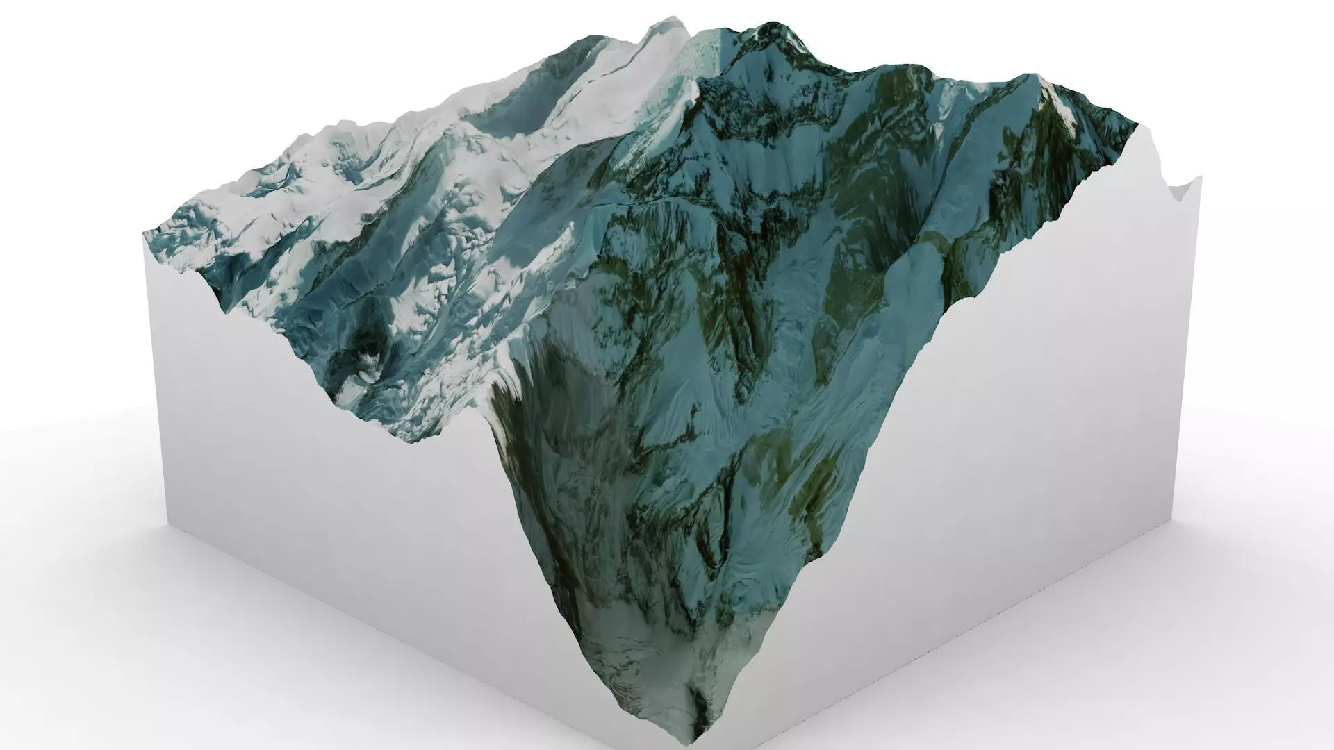 Mount Annapurna 3D model