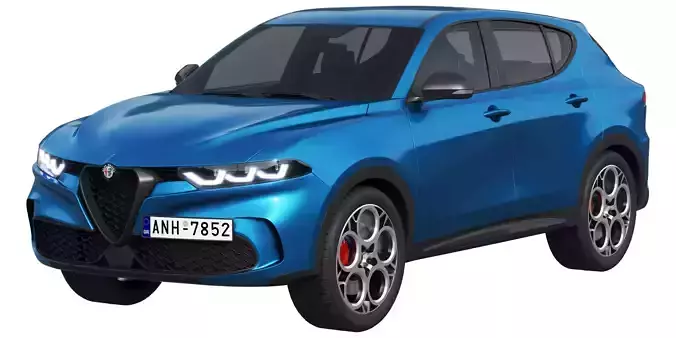 Alfa Romeo Tonale 2023 3D model