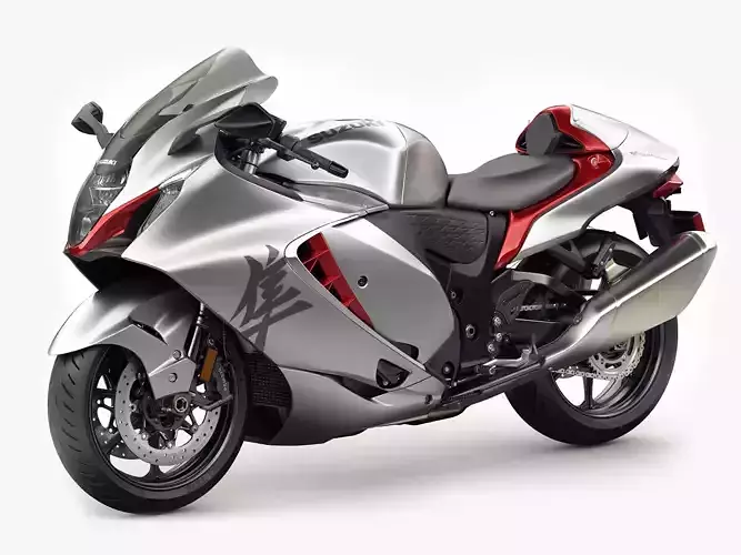 Suzuki Hayabusa 2022 3D model