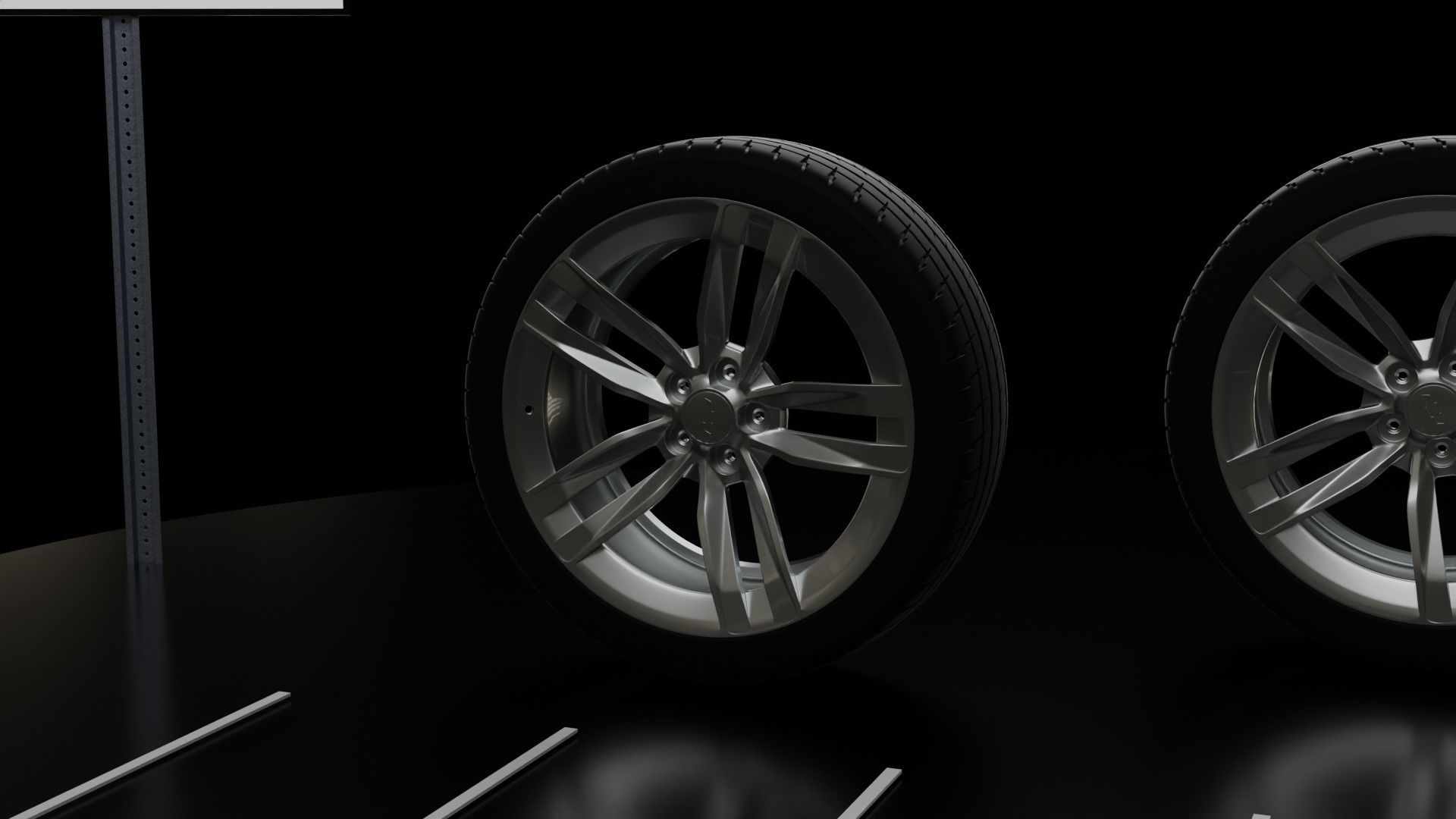 Wheel Travel Calculation 3D model_3
