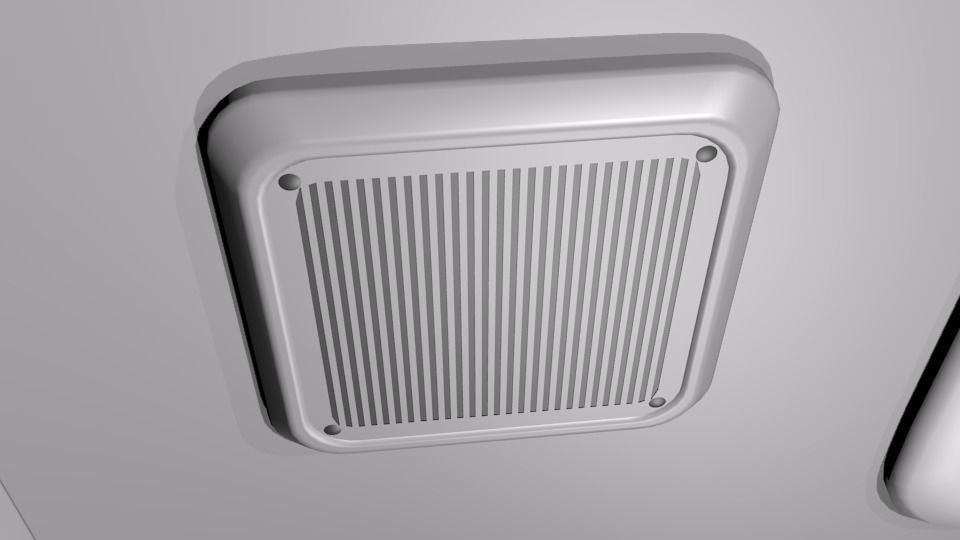 Toyota Coaster Bus Low-poly 3D model_44