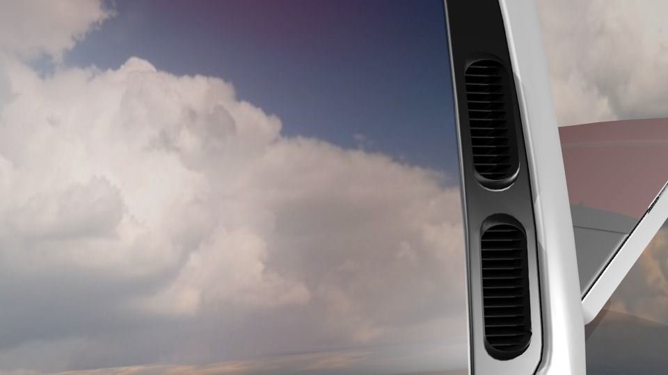 Toyota Coaster Bus Low-poly 3D model_17