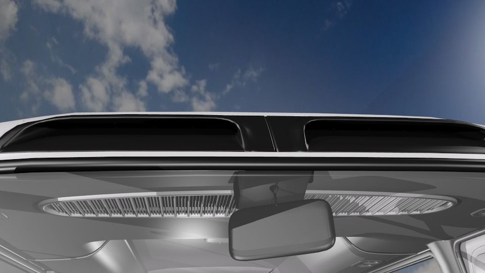 Toyota Coaster Bus Low-poly 3D model_40