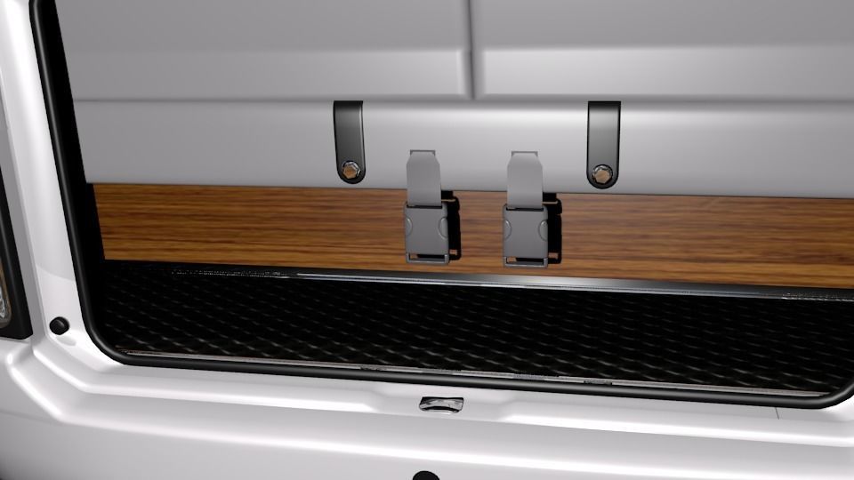 Toyota Coaster Bus Low-poly 3D model_22