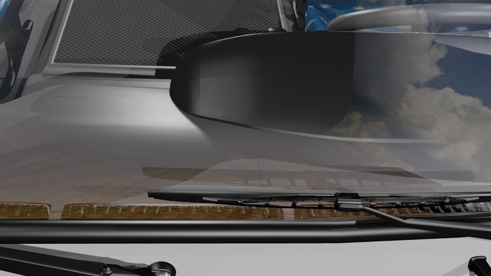 Toyota Coaster Bus Low-poly 3D model_57