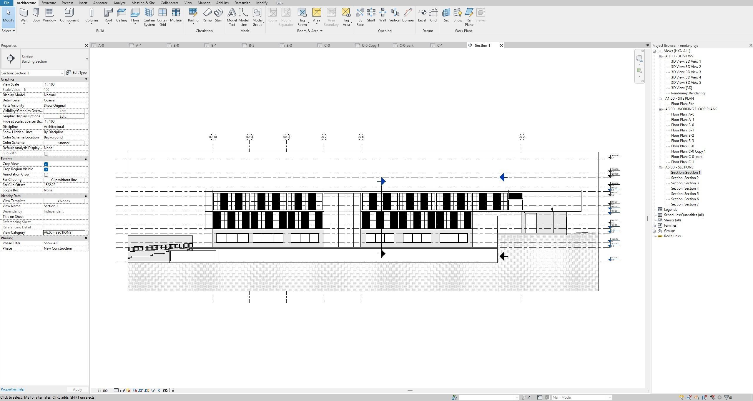 High School Building Revit Project 3D model_17