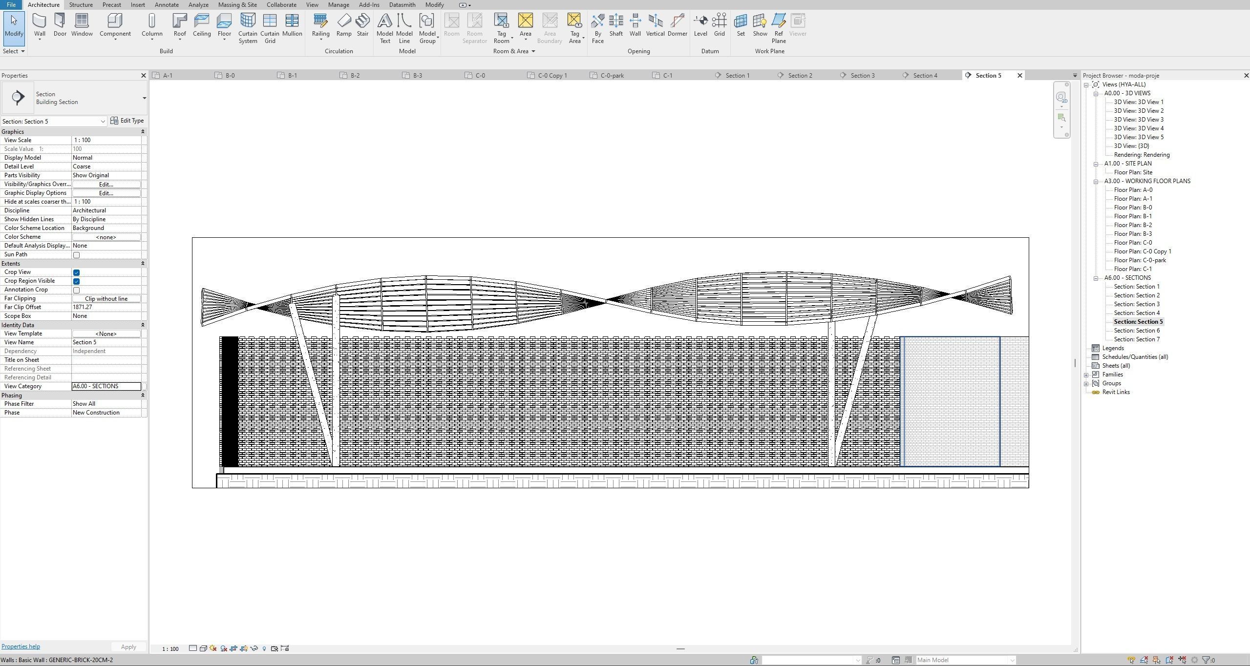 High School Building Revit Project 3D model_21