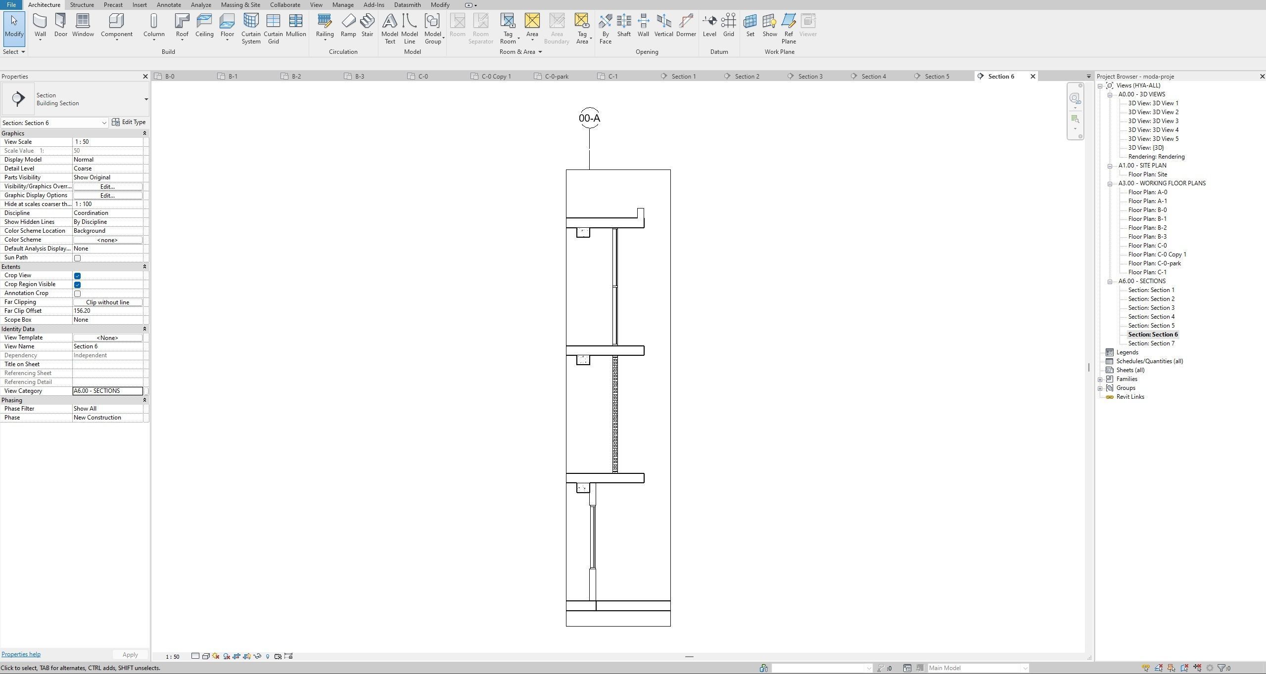 High School Building Revit Project 3D model_22