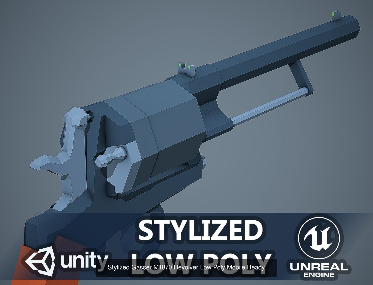 World War 2 Weapons Pack vol 01 - Low Poly Game Ready 3D Model Collection_1