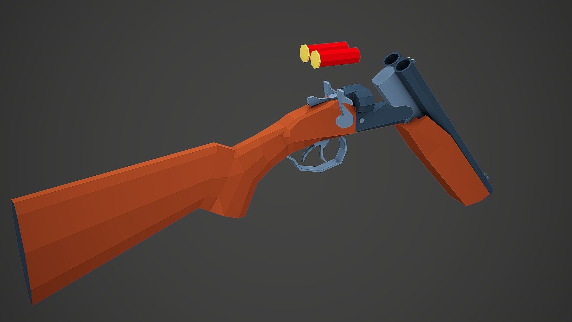 World War 2 Weapons Pack vol 01 - Low Poly Game Ready 3D Model Collection_21