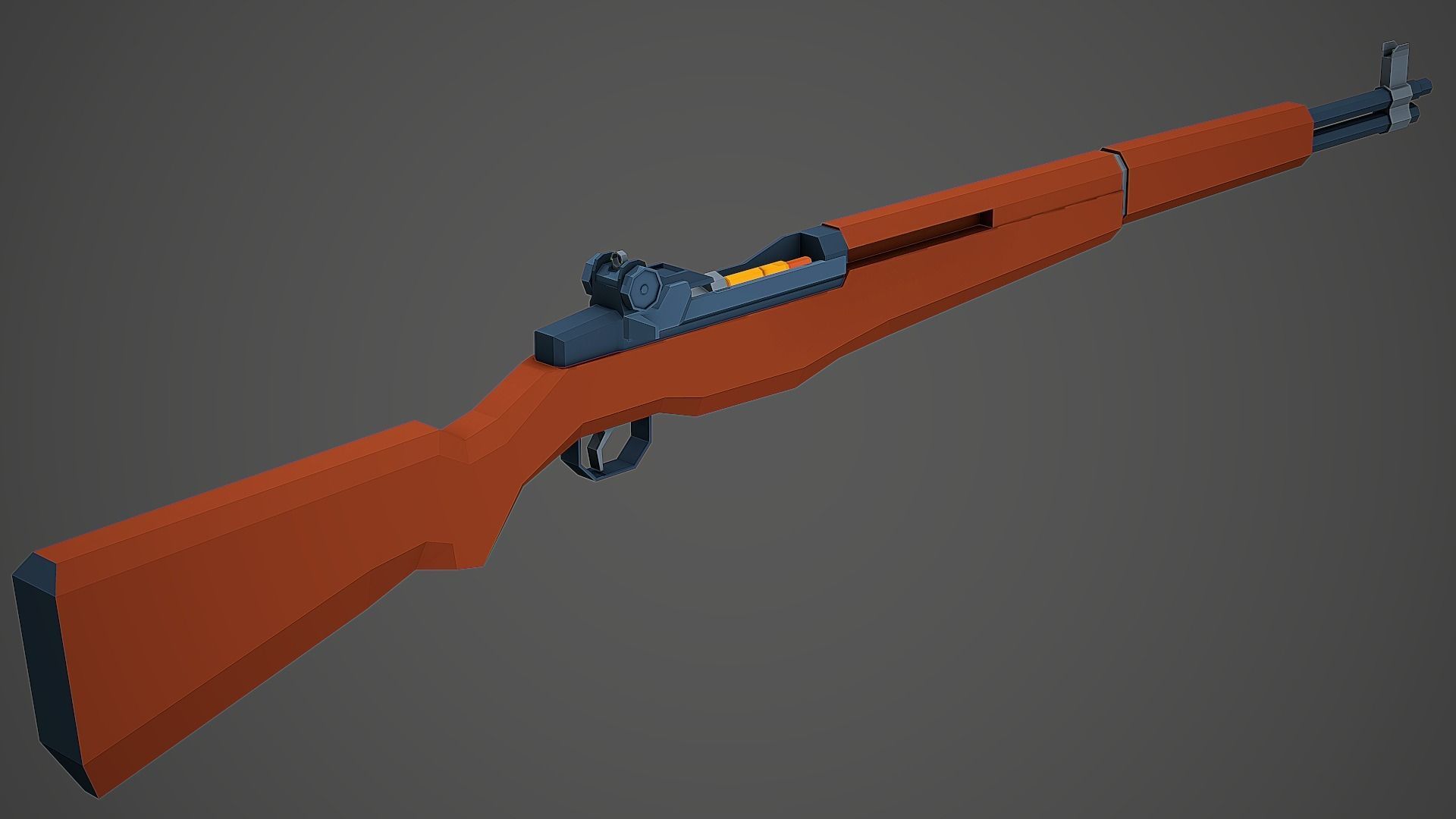 World War 2 Weapons Pack vol 01 - Low Poly Game Ready 3D Model Collection_35