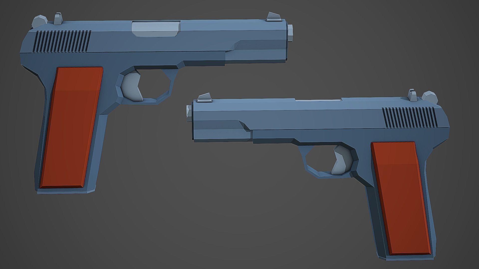 World War 2 Weapons Pack vol 01 - Low Poly Game Ready 3D Model Collection_15