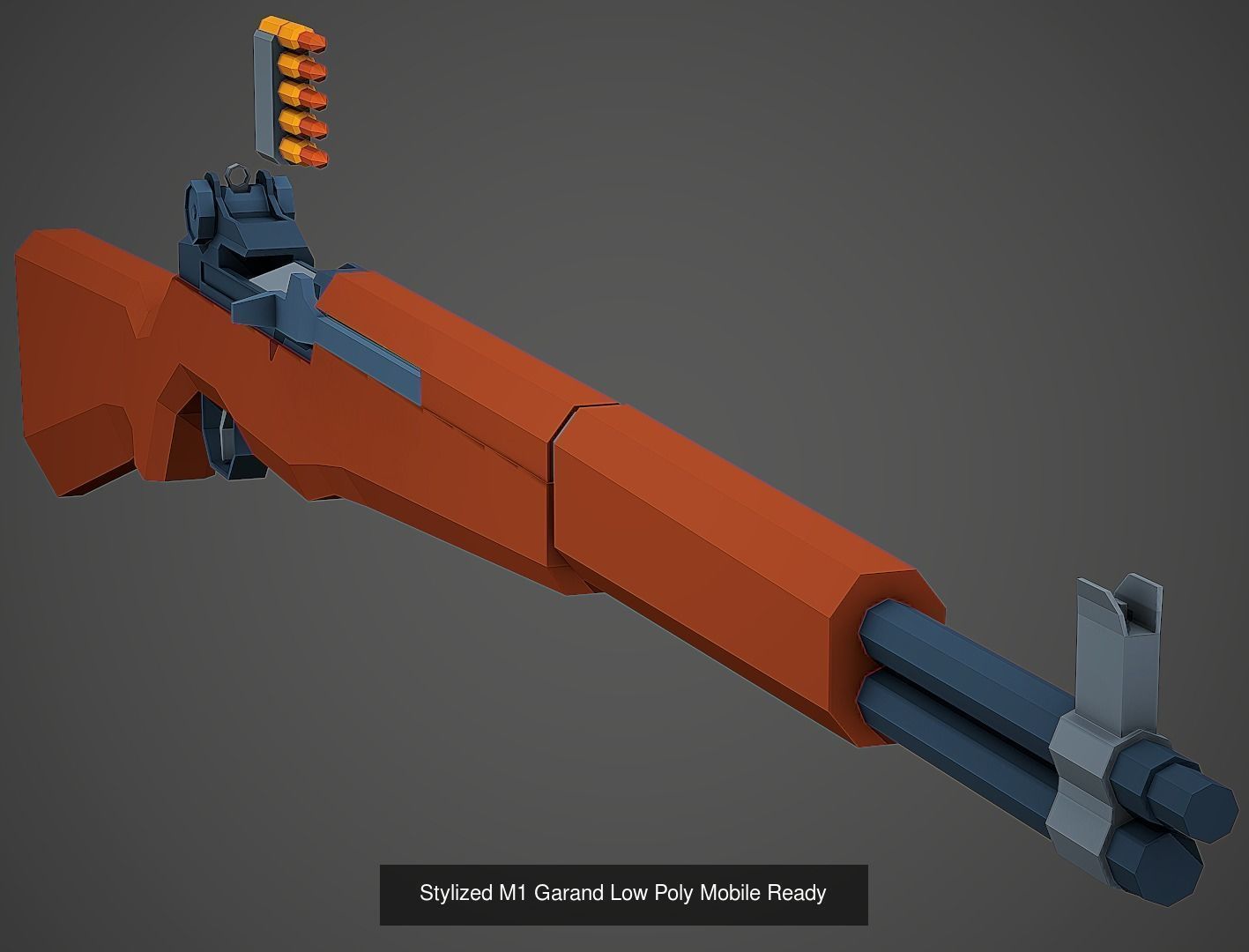 World War 2 Weapons Pack vol 01 - Low Poly Game Ready 3D Model Collection_6