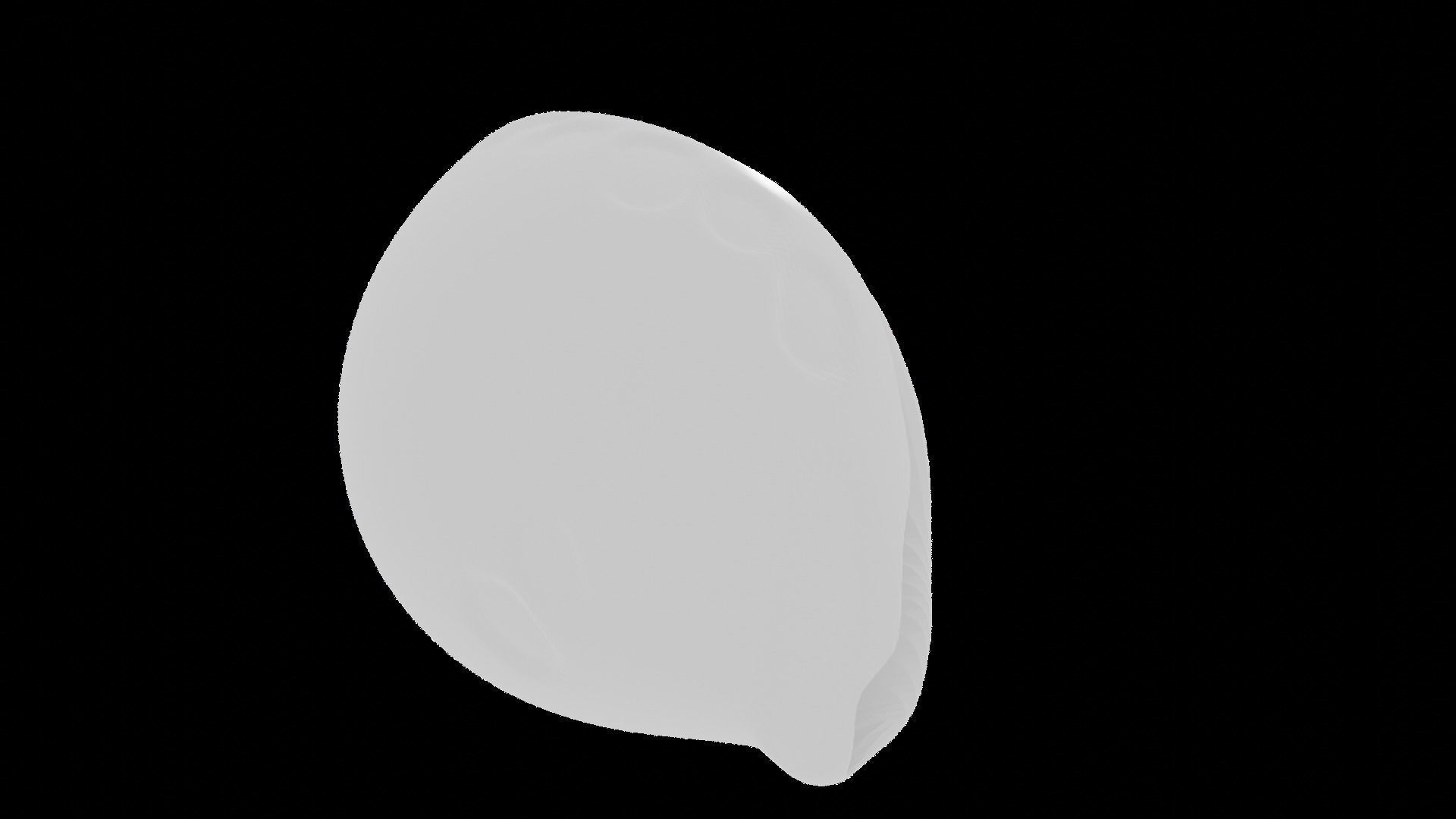 Conchshell shell 3D model_1