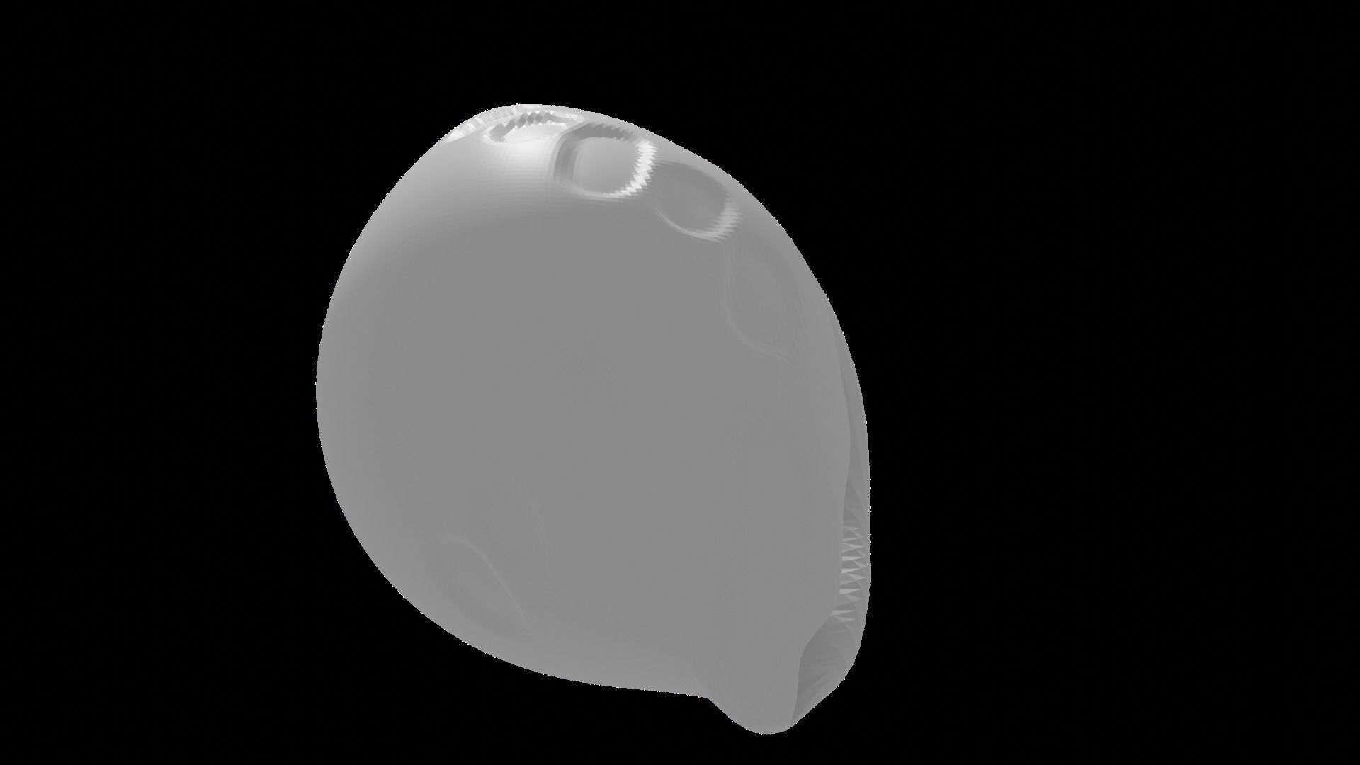 Conchshell shell 3D model_2