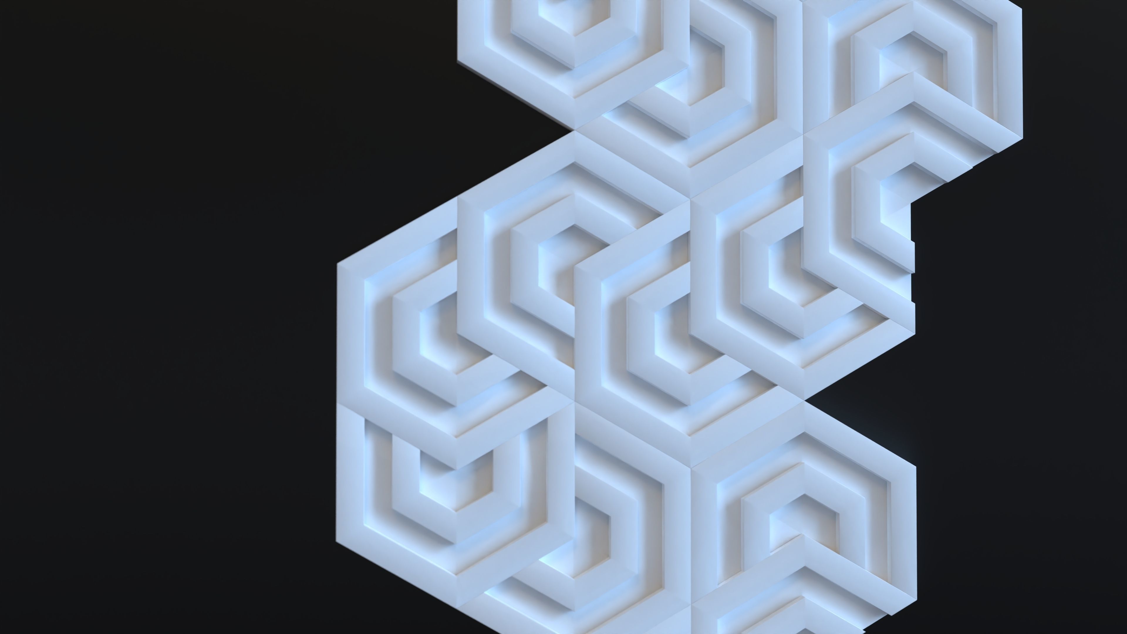 3d wall tiles decorative pack 12 pcs 3D model_19