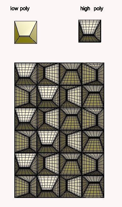 3d wall tiles decorative pack 12 pcs 3D model_25