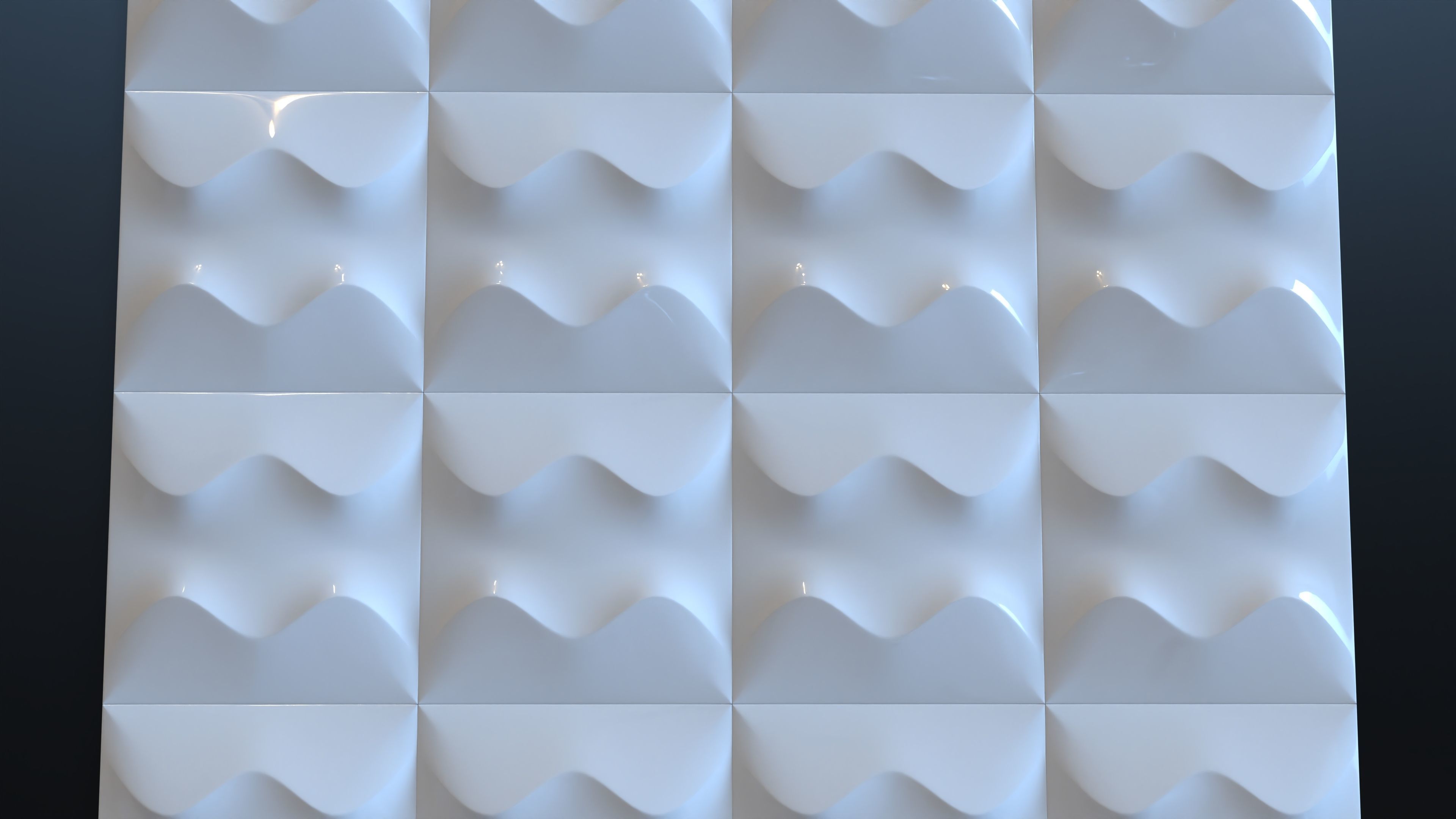 3d wall tiles decorative pack 12 pcs 3D model_13