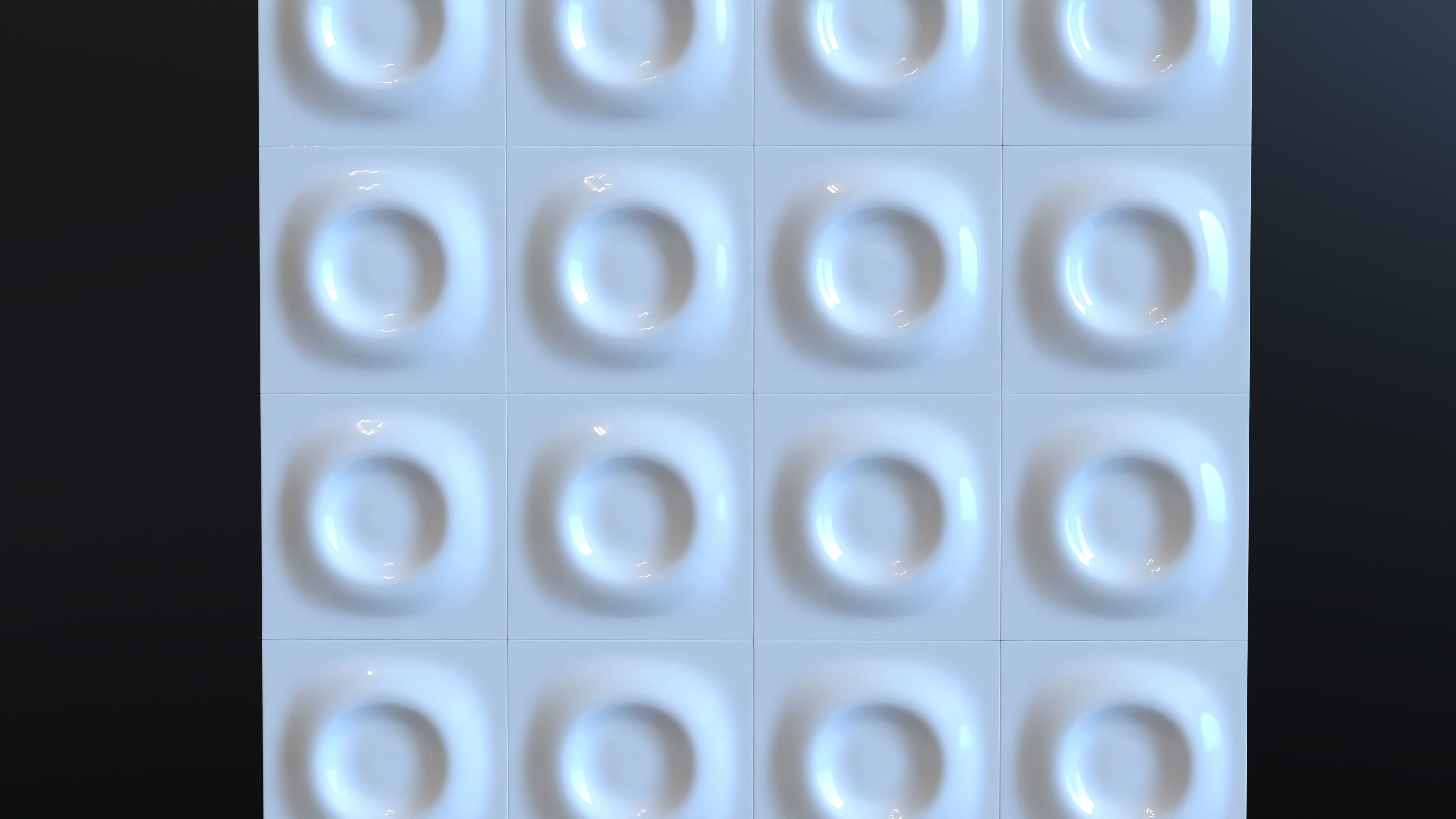 3d wall tiles decorative pack 12 pcs 3D model_5