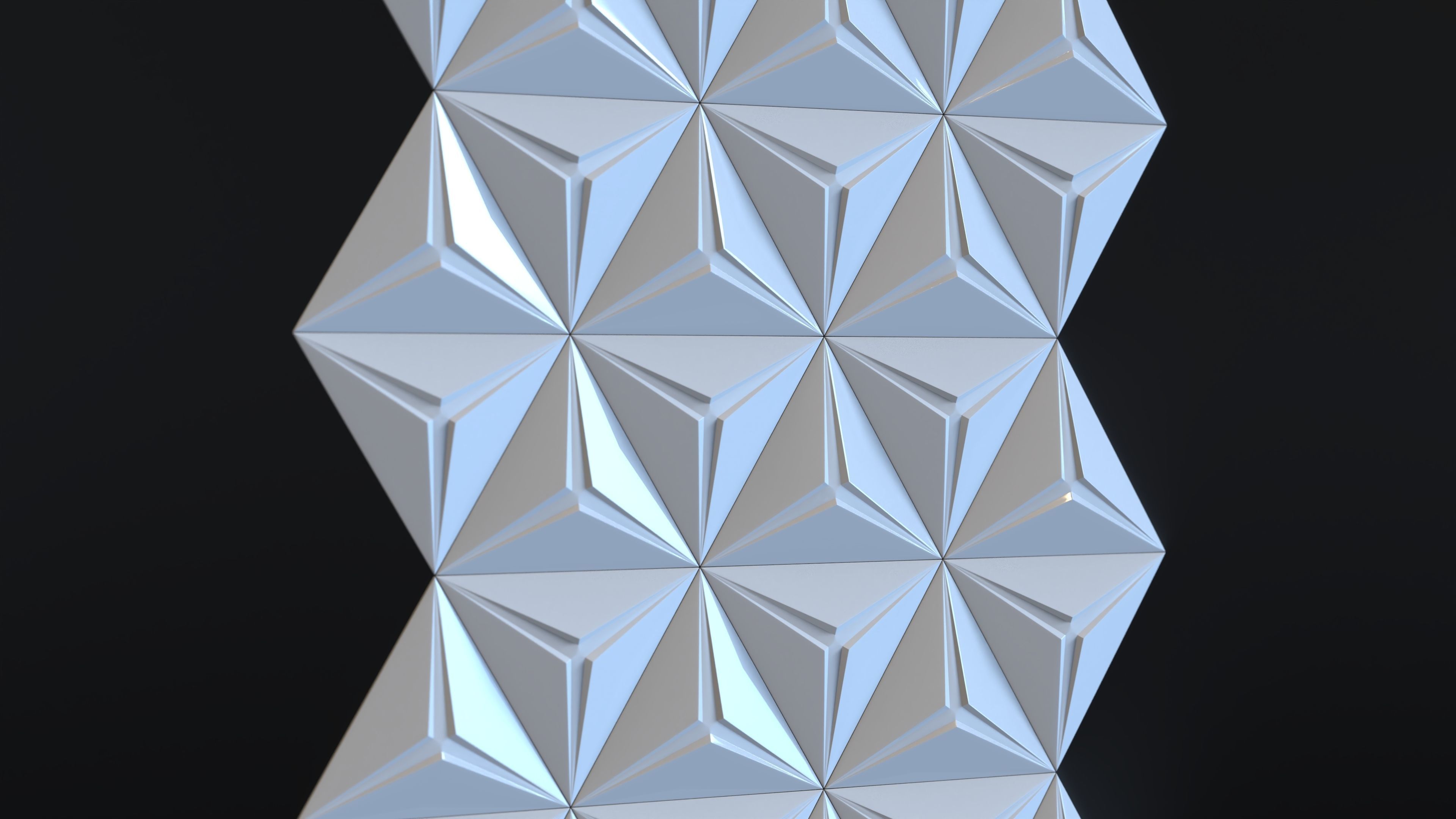 3d wall tiles decorative pack 12 pcs 3D model_11