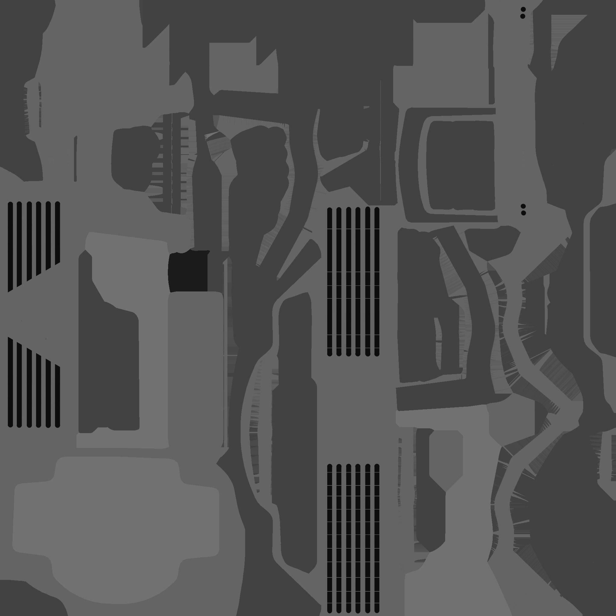 SciFi Bank A03 Bank - Sci Fi Exterior Design Low-poly 3D model_27