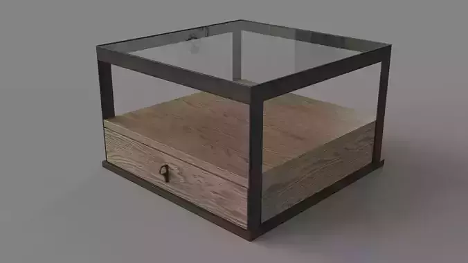 Carlson Bunching Table Monument Grey Oak Veneer