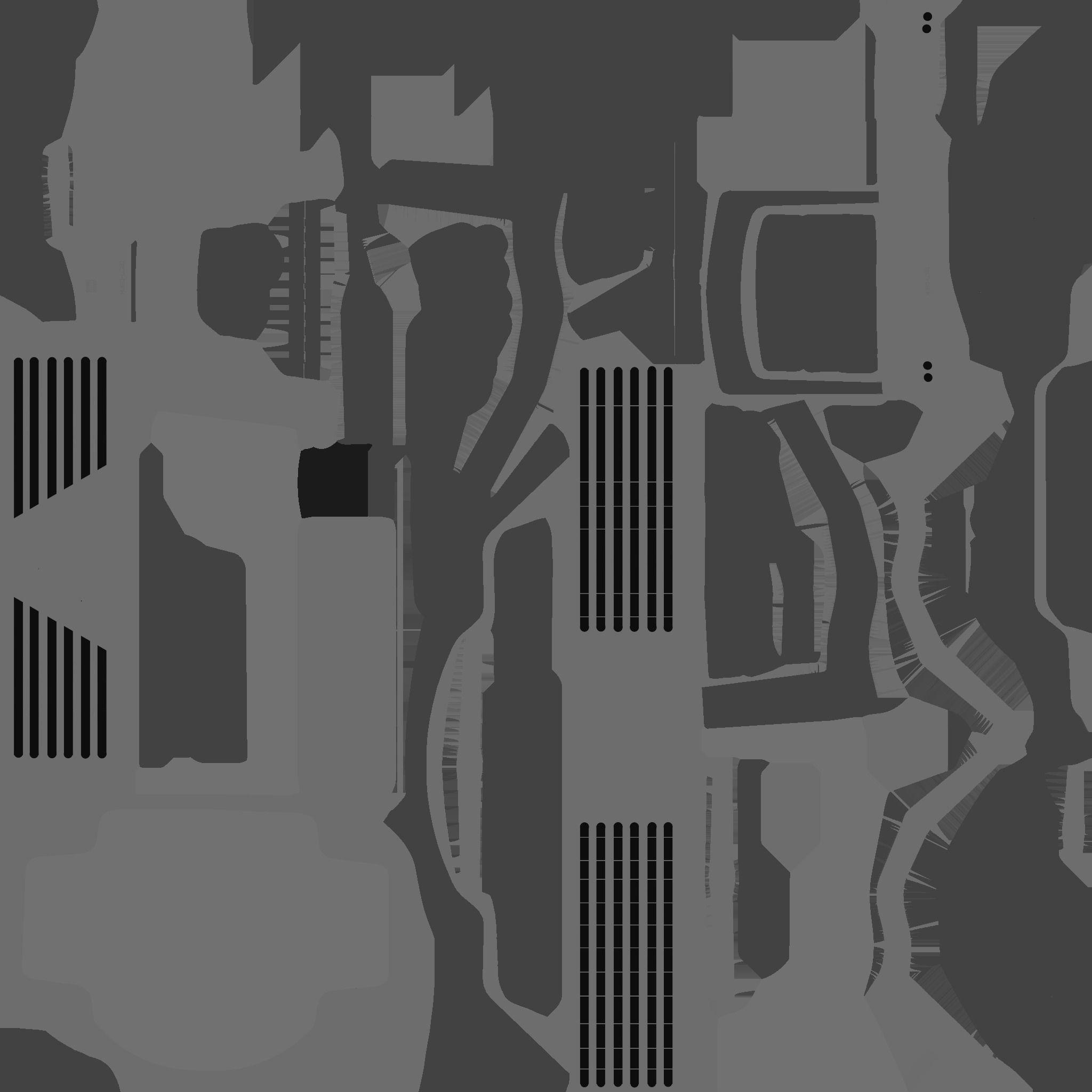 SciFi Bank A05 Red - Sci Fi Exterior Design Low-poly 3D model_27