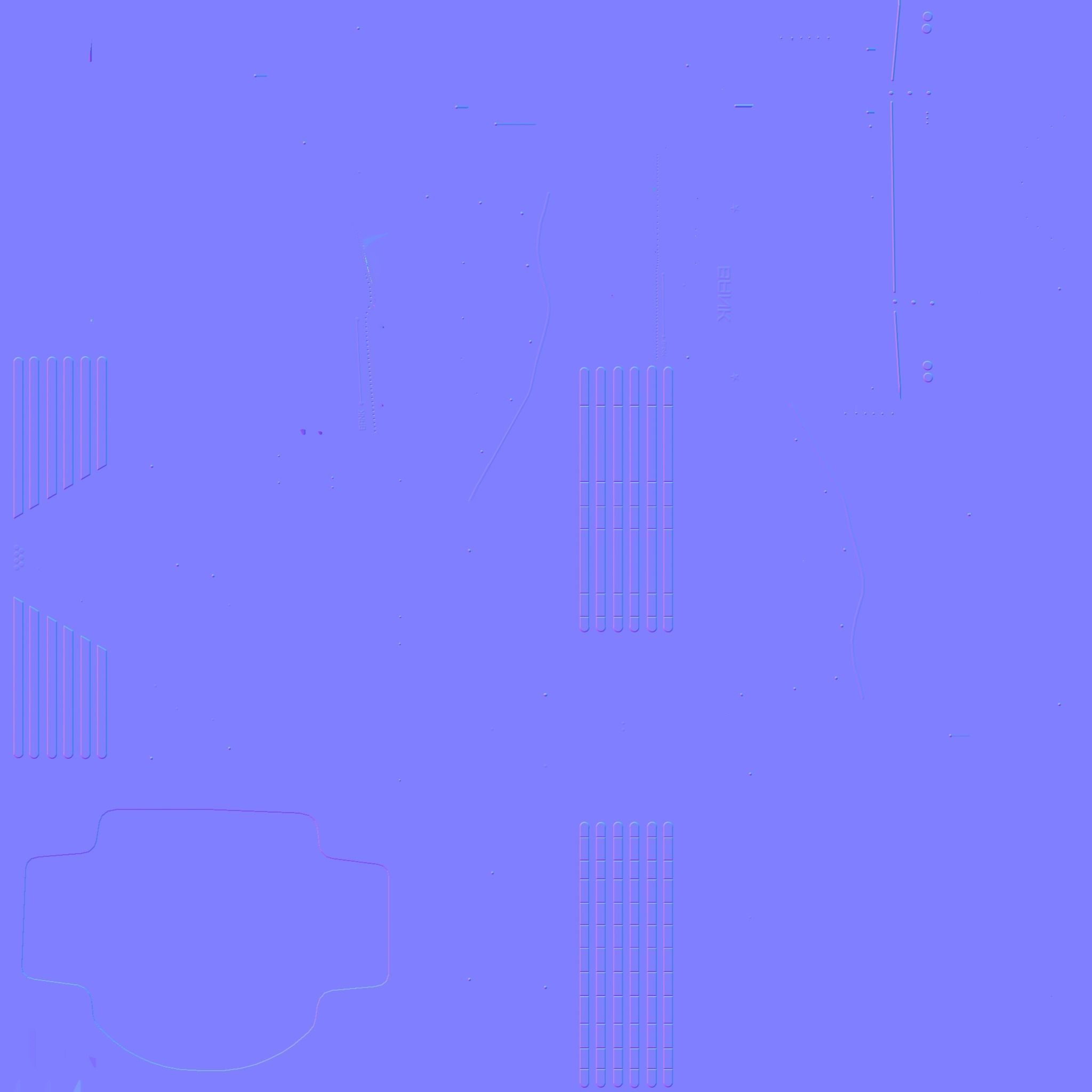 SciFi Bank A08 Metallic - Sci Fi Exterior Design Low-poly 3D model_26