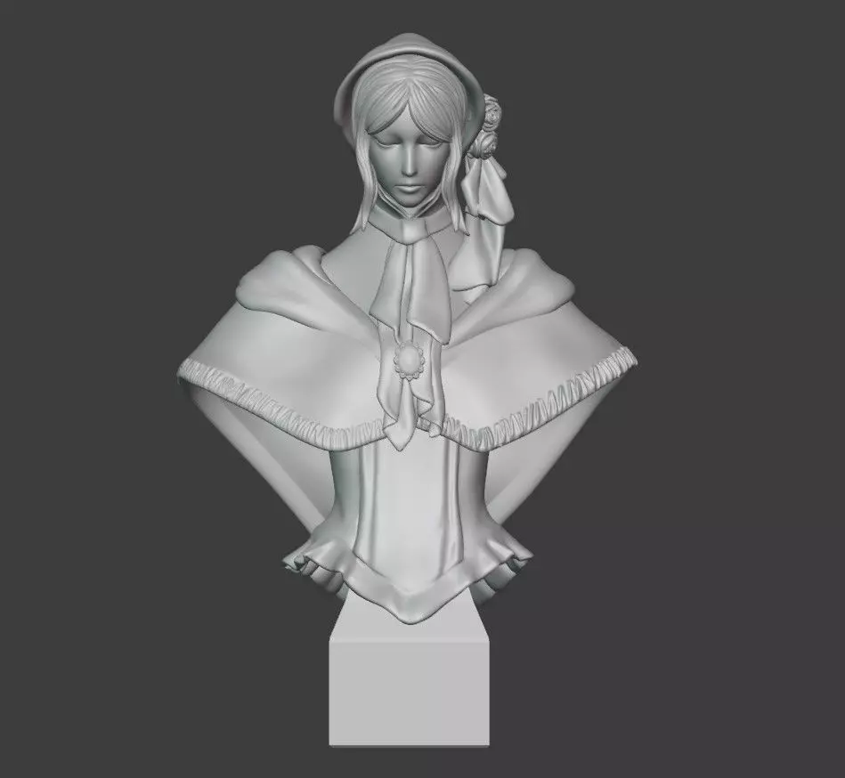 Bloodborne The Doll printable model 3D print model_0